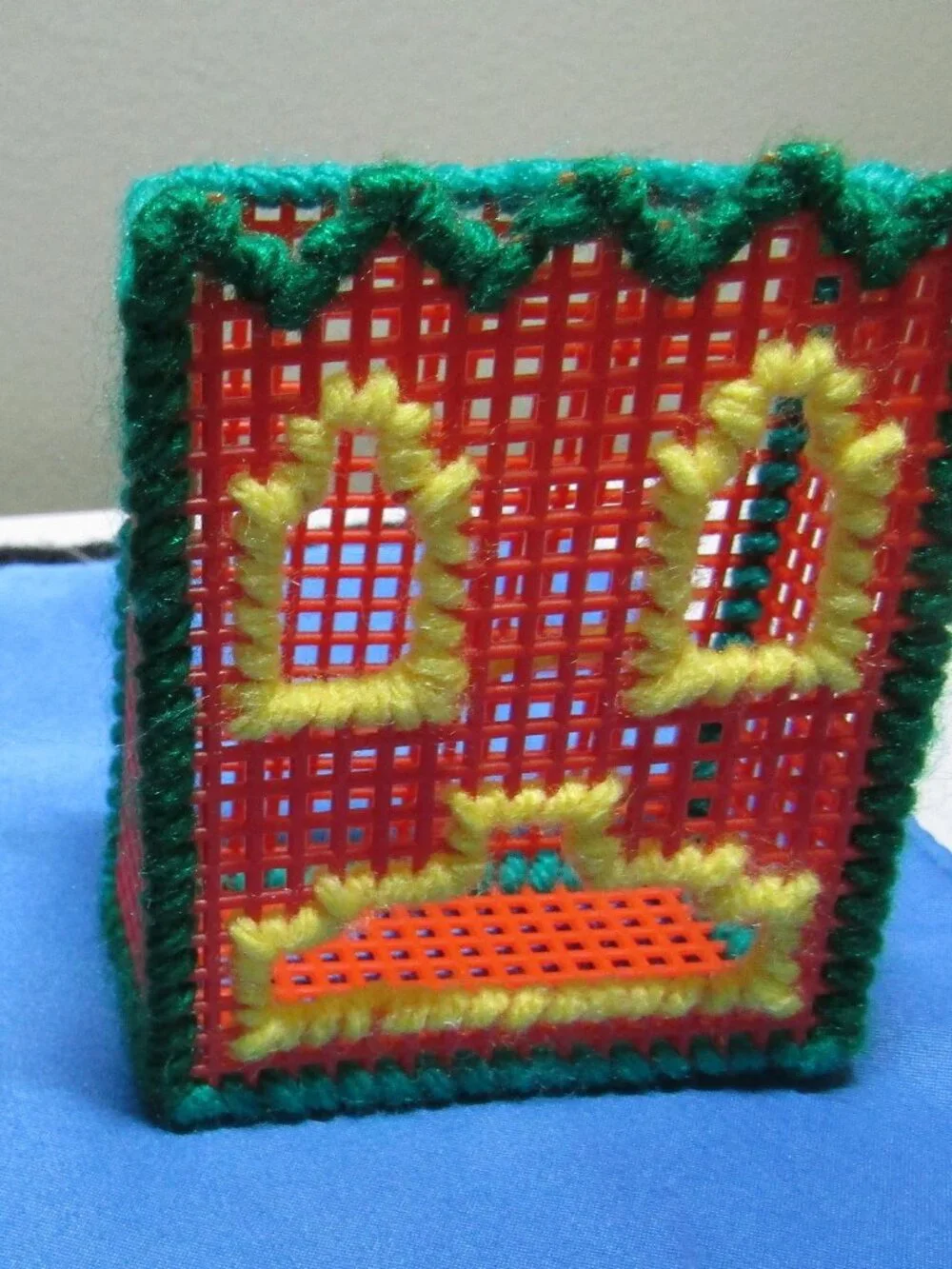 2 Plastic Craft Halloween Boxes for treats 3 x 3 x3